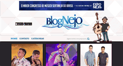 Desktop Screenshot of blognejo.com.br